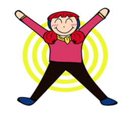 01 : Miss Honeybell (English Version) sticker #2122264