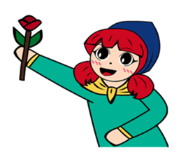 01 : Miss Honeybell (English Version) sticker #2122271