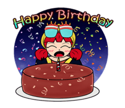 01 : Miss Honeybell (English Version) sticker #2122275