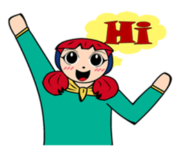 01 : Miss Honeybell (English Version) sticker #2122276