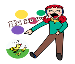 01 : Miss Honeybell (English Version) sticker #2122278