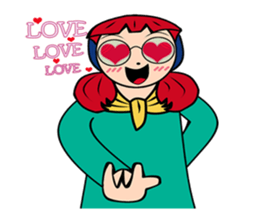 01 : Miss Honeybell (English Version) sticker #2122279