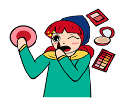 01 : Miss Honeybell (English Version) sticker #2122280