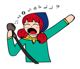 01 : Miss Honeybell (English Version) sticker #2122289