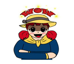 01 : Miss Honeybell (English Version) sticker #2122295