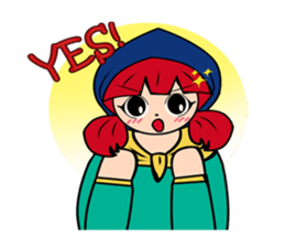 01 : Miss Honeybell (English Version) sticker #2122297