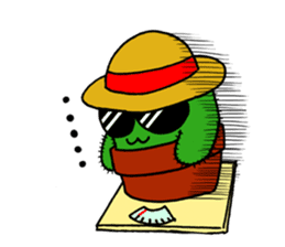 Everyday of cactus sticker #2122449