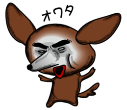 A clever dog Dachshund sticker #2122529