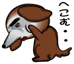 A clever dog Dachshund sticker #2122535
