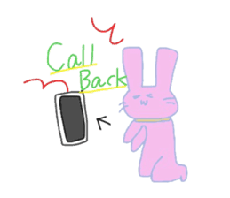 Daily of loose rabbit. sticker #2123071