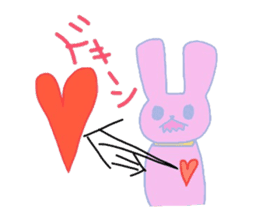 Daily of loose rabbit. sticker #2123084