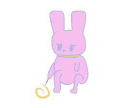 Daily of loose rabbit. sticker #2123094