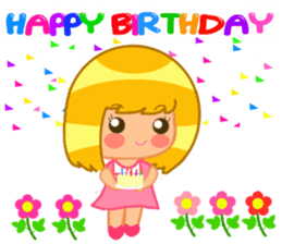 Emily a little girl who loved flowers sticker #2123425