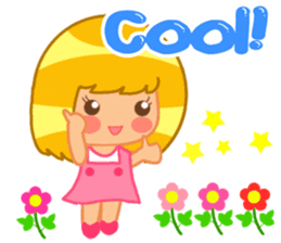 Emily a little girl who loved flowers sticker #2123428