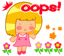 Emily a little girl who loved flowers sticker #2123429