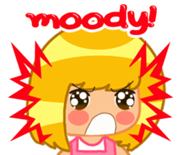 Emily a little girl who loved flowers sticker #2123432