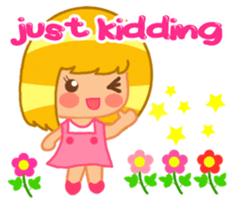 Emily a little girl who loved flowers sticker #2123442