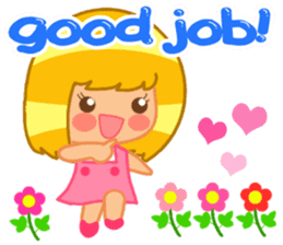 Emily a little girl who loved flowers sticker #2123448