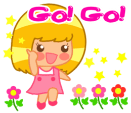 Emily a little girl who loved flowers sticker #2123452