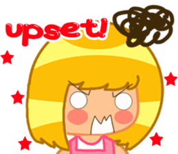 Emily a little girl who loved flowers sticker #2123455