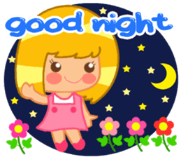 Emily a little girl who loved flowers sticker #2123460