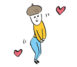 Acorn man sticker #2123543