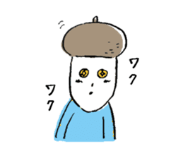 Acorn man sticker #2123566