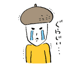 Acorn man sticker #2123574