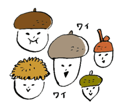 Acorn man sticker #2123578