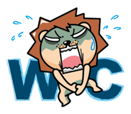 Best friend part2 Lion sticker #2123762