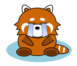 Red panda in Kansai region of Japan 1 sticker #2123848