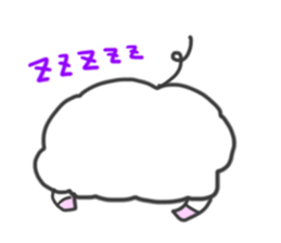 A Happy New Year 2015 with Sheep sticker #2124432