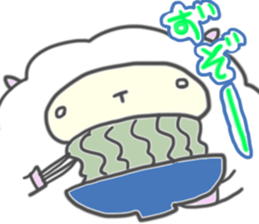 A Happy New Year 2015 with Sheep sticker #2124443