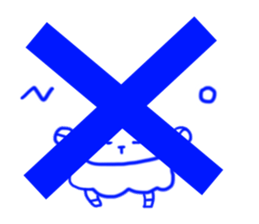 A Happy New Year 2015 with Sheep sticker #2124452