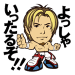 DRAGON GATE PRO-WRESTLING SD Characters sticker #2124677