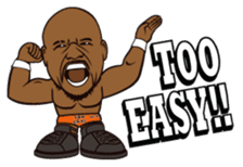 DRAGON GATE PRO-WRESTLING SD Characters sticker #2124689