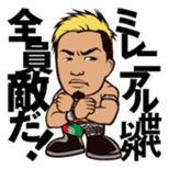 DRAGON GATE PRO-WRESTLING SD Characters sticker #2124691