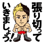 DRAGON GATE PRO-WRESTLING SD Characters sticker #2124695