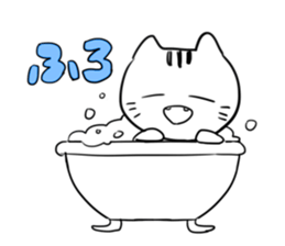 Yuru-Daru Cat sticker #2124732