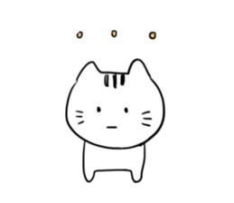 Yuru-Daru Cat sticker #2124740