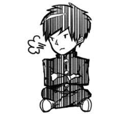 His high school students. sticker #2125188