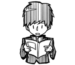 His high school students. sticker #2125199