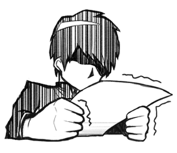 His high school students. sticker #2125210