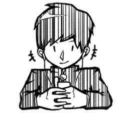 His high school students. sticker #2125220