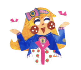 The love that is a young girl sticker #2125275