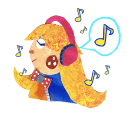 The love that is a young girl sticker #2125279