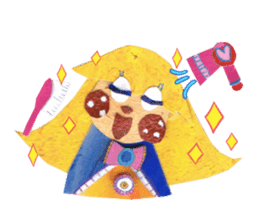 The love that is a young girl sticker #2125291