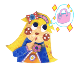 The love that is a young girl sticker #2125292