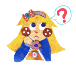 The love that is a young girl sticker #2125296