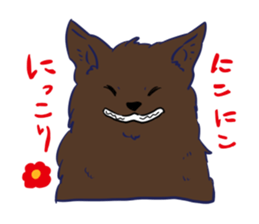 Sticker of the rabbit and wolf lonely sticker #2126236